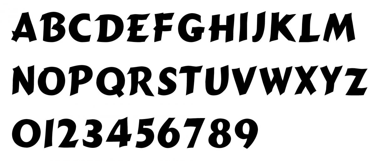 Letra oca em PVC branco CANCUN