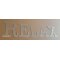 Letra decorativa de zinco RELAX 10 cm
