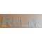 Letra decorativa em zinco RELAX 20 cm
