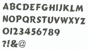 Letra decorativa de espelho de parede CANCUN