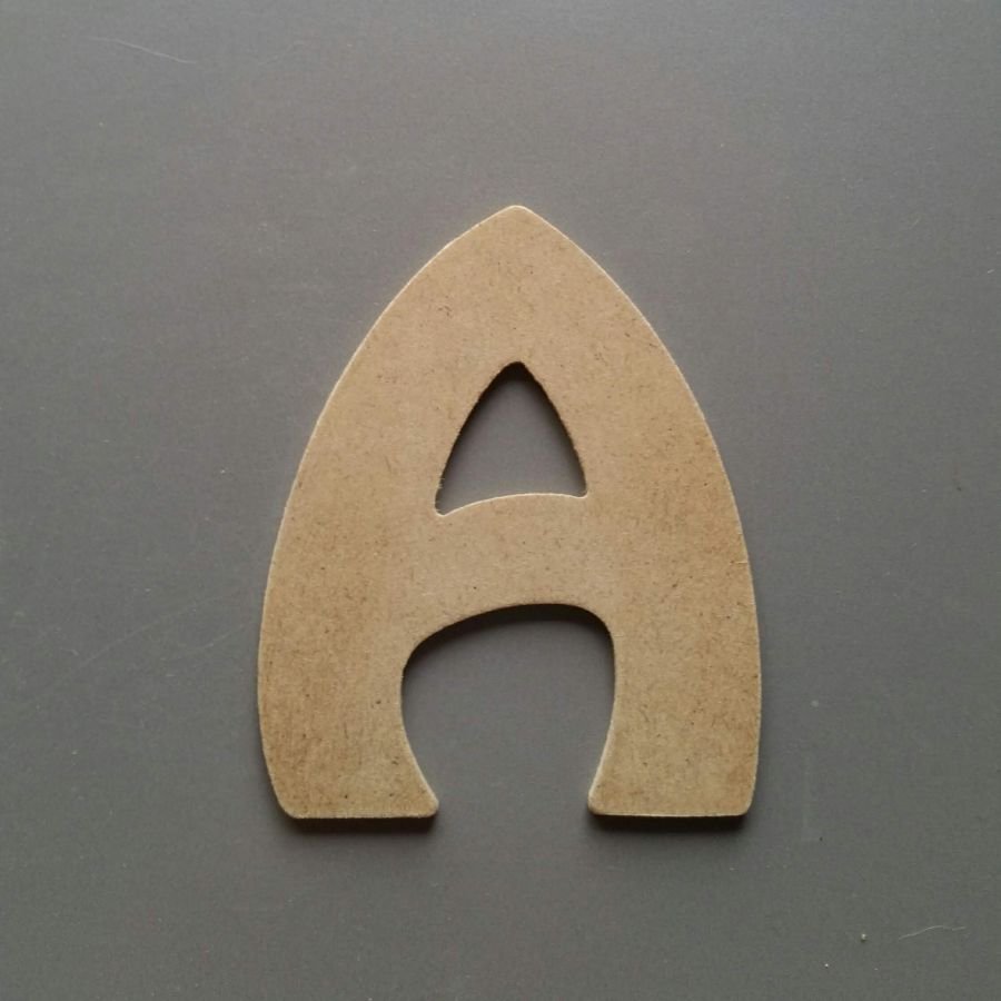 Carta MDF em bruto para pintar o modelo HARLEQUIN