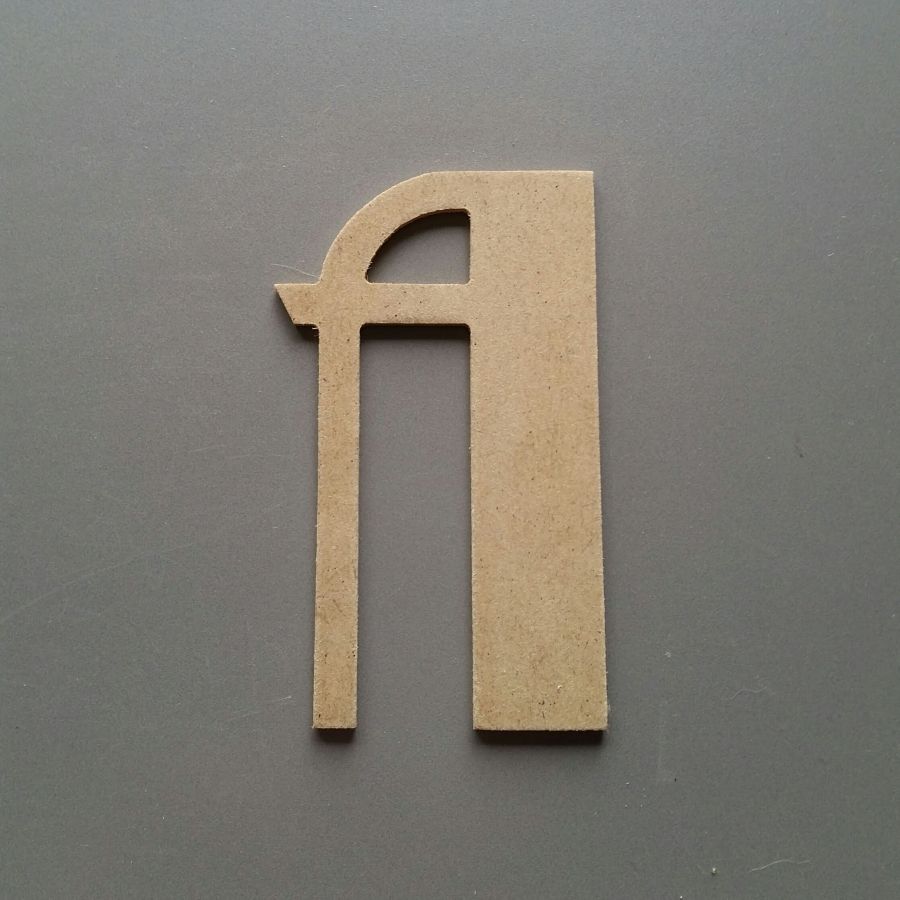 Carta MDF em bruto para pintar modelo BETTY