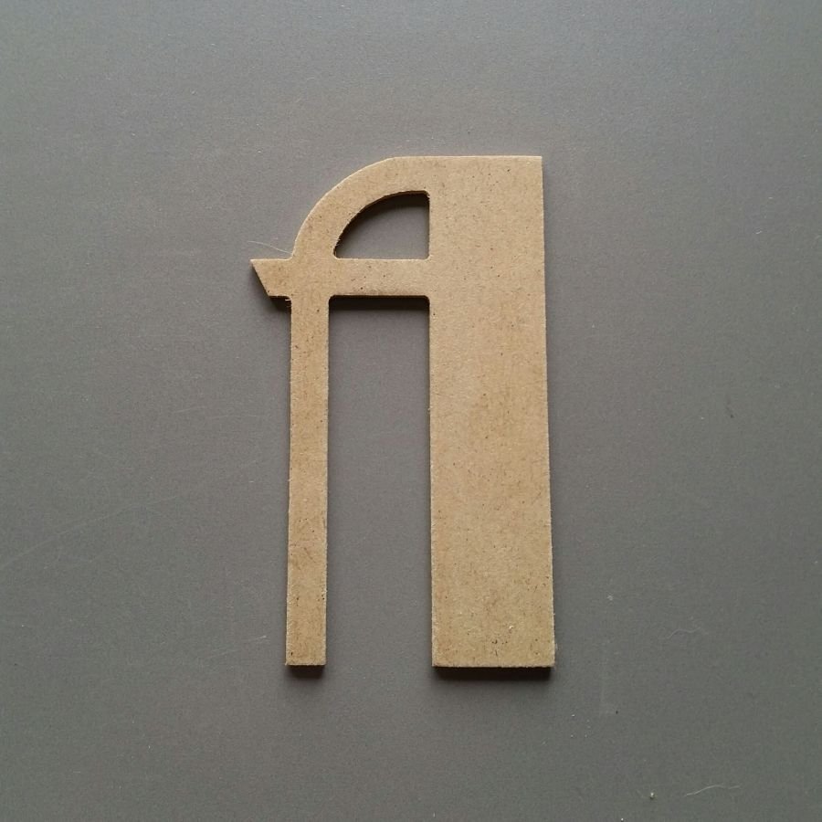 Carta MDF em bruto para pintar modelo BETTY