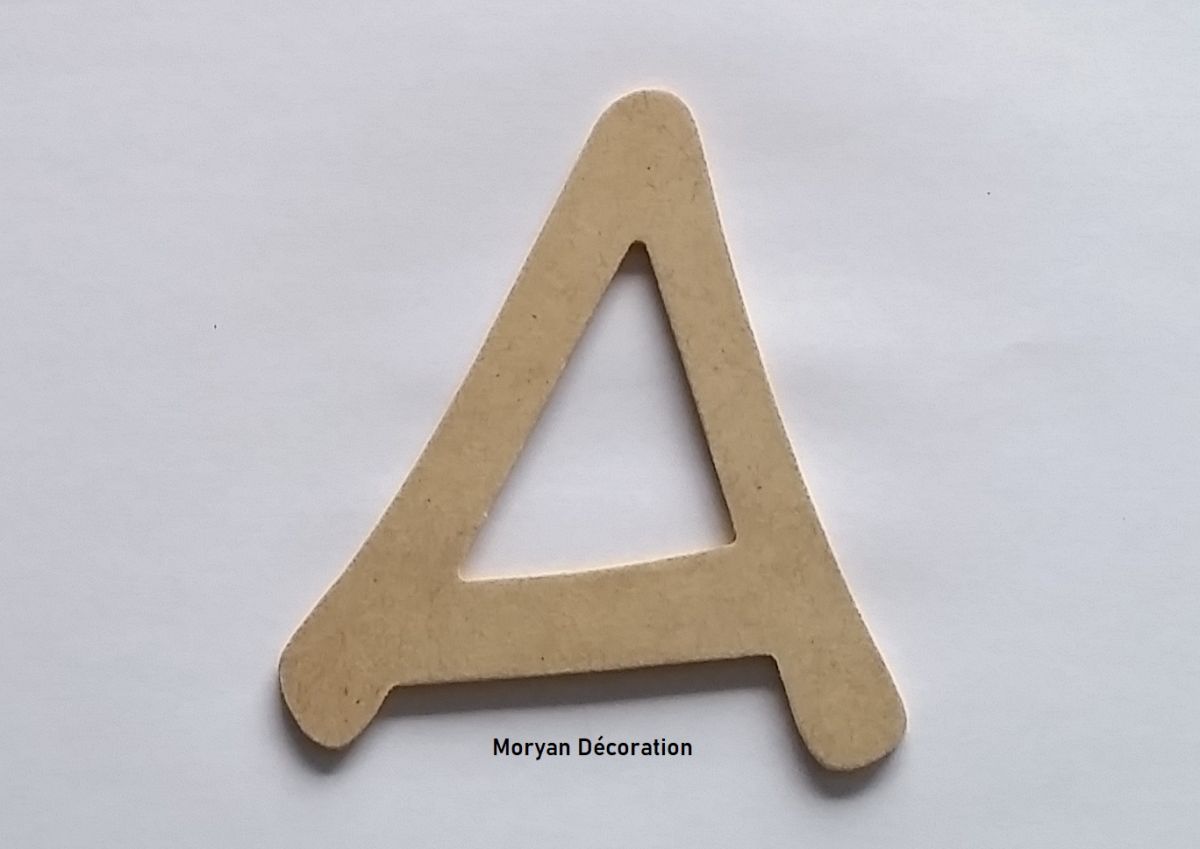 Carta MDF em bruto para pintar o modelo ANIME ACE