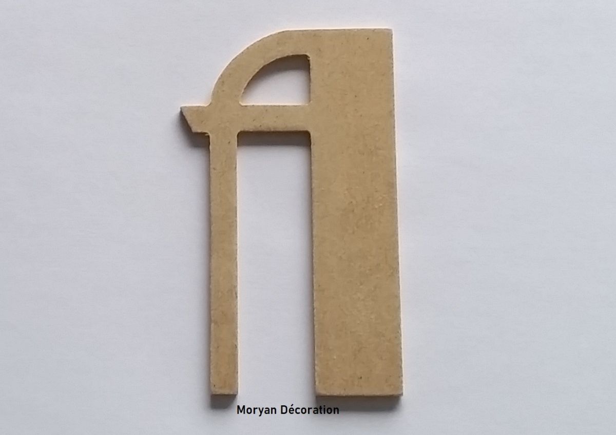 Carta MDF em bruto para pintar modelo BETTY