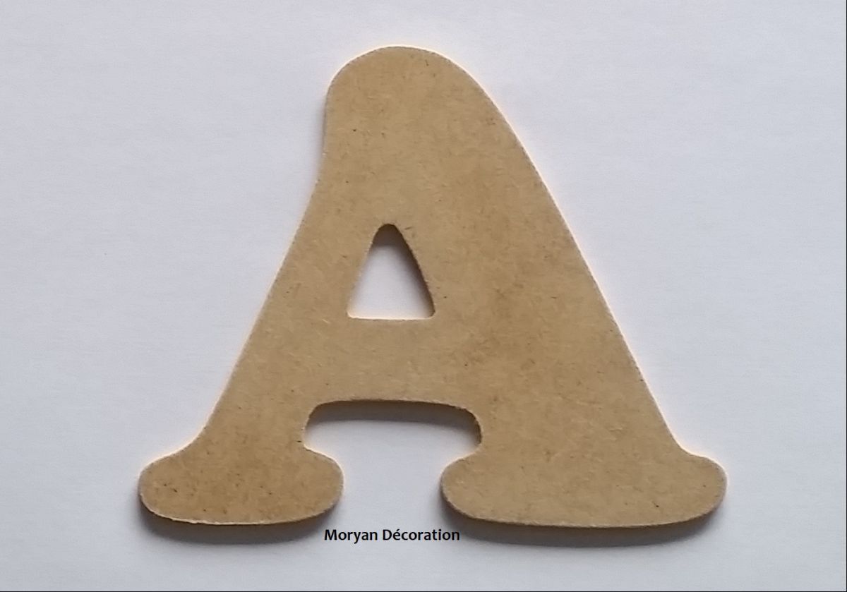 Carta MDF cru para pintar modelo COOPER BLACK