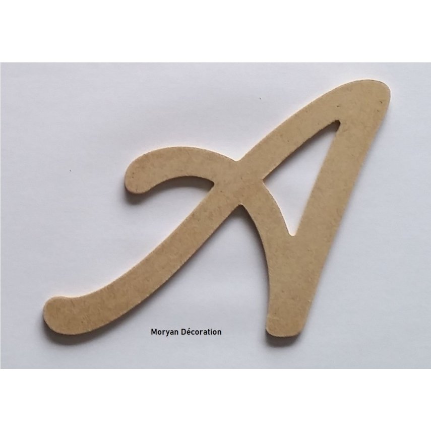 Carta MDF em bruto para pintar modelo LOMBRIZ