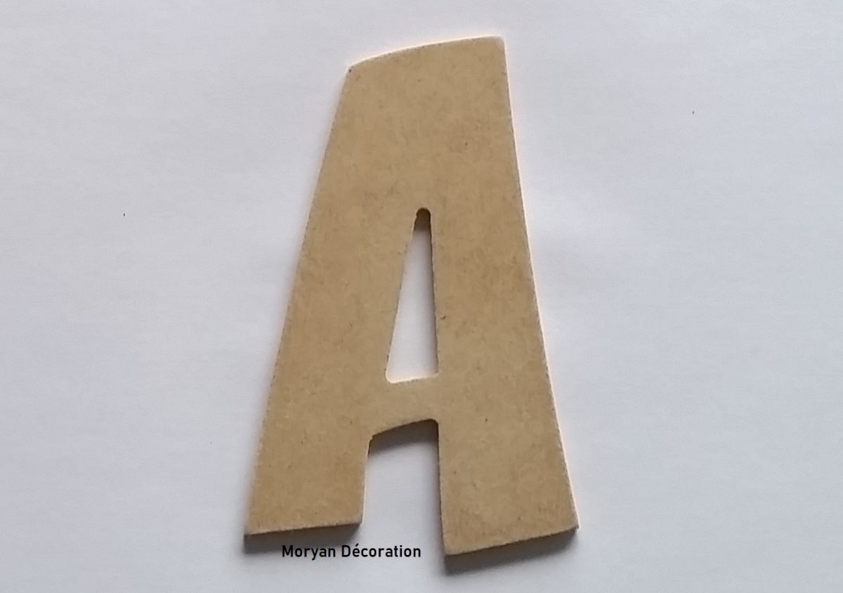 Carta MDF cru para pintar o modelo ZOINKS