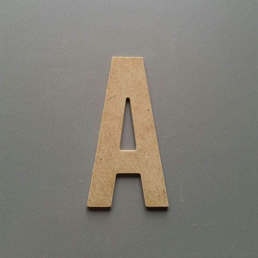 Carta MDF cru para pintar o modelo ALTERNATE GOTHIC