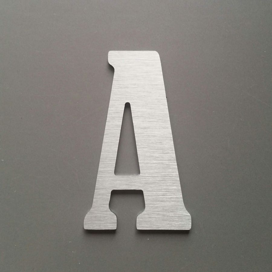 Carta em metal escovado BERNARD CONDENSED