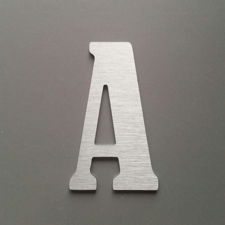 Carta em metal escovado BERNARD CONDENSED