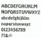 Letra plástica PVC BUBBLE