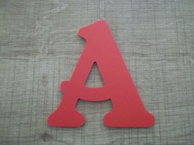 Letra plástica PVC cor BELSHAW