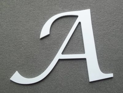 Letra plástica PVC LUCIDA CALLIGRAPHY
