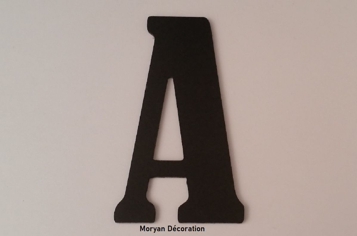 Carta plástica PVC preto BERNARD CONDENSED