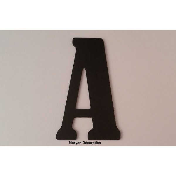 Carta plástica PVC preto BERNARD CONDENSED