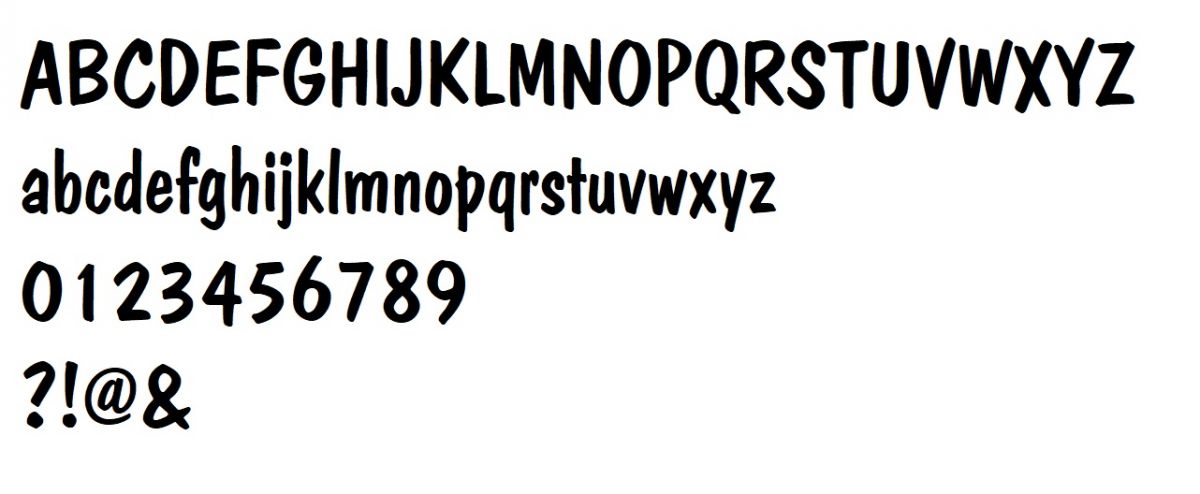 Letra plástica PVC preto DOM CASUAL
