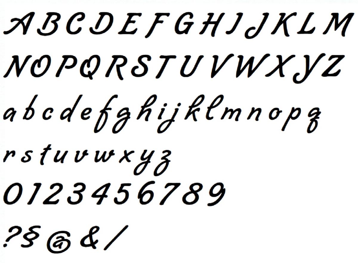 Letra plástica PVC preto LOMBRIZ