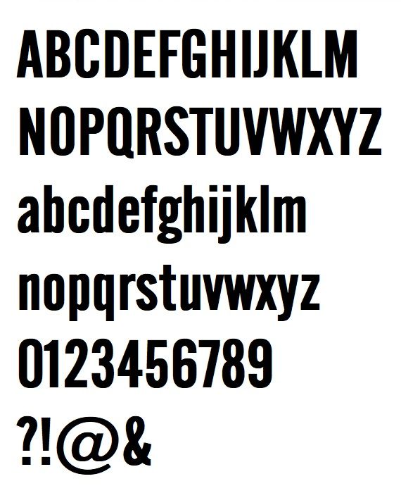 Letra plástica PVC preto BATON