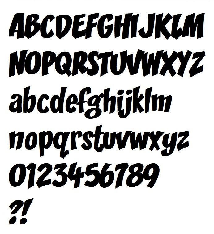 Letra plástica PVC preto ZOINKS