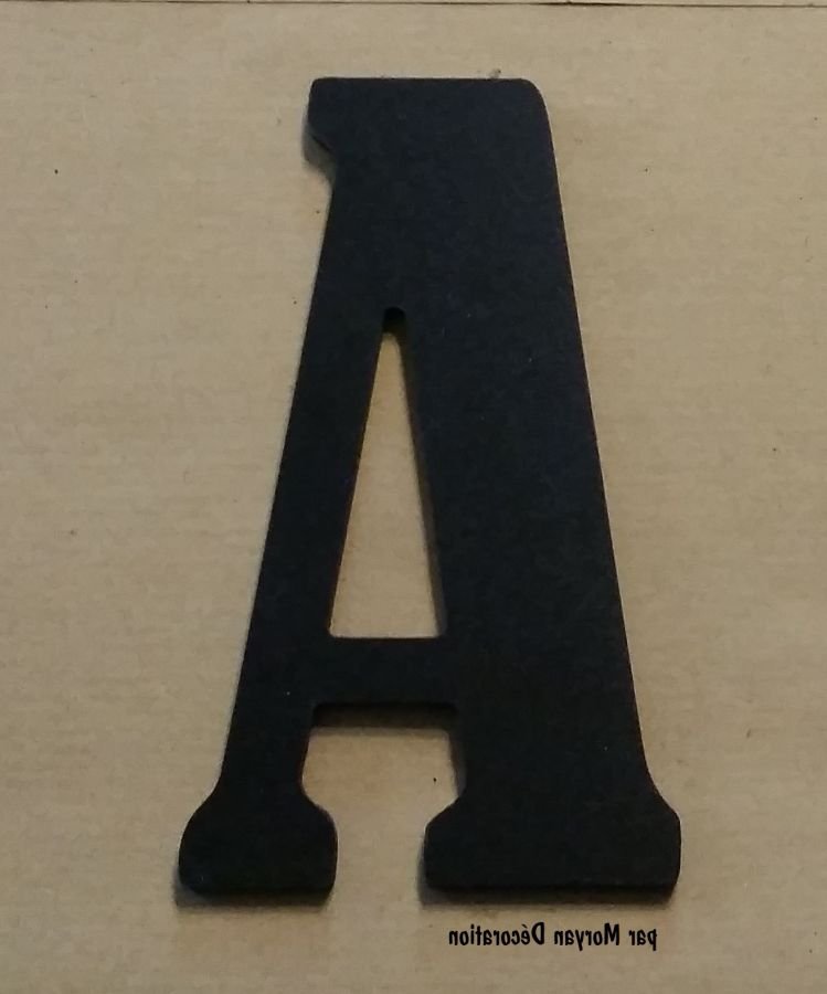 Carta plástica PVC preto BERNARD CONDENSED