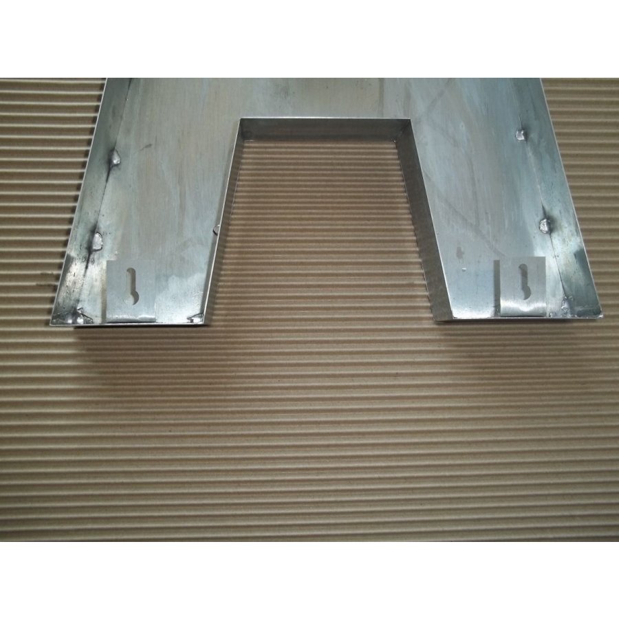 Zinco 3D carta em relevo CLARENDON BOLD