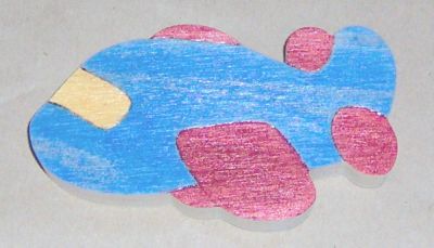 Motif de tête Avion