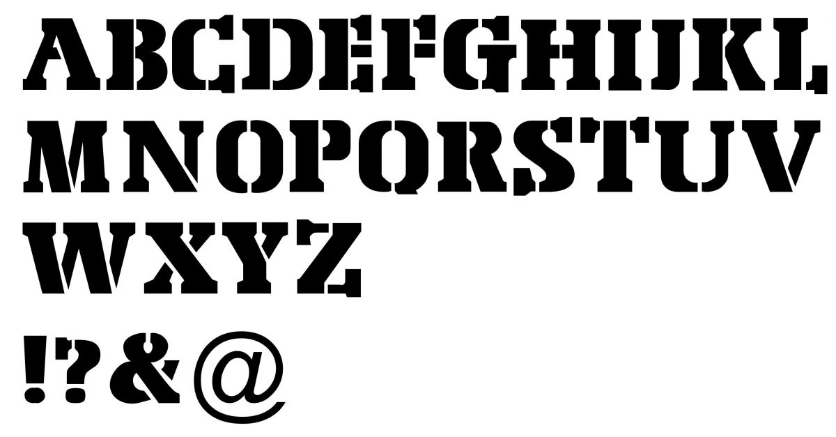 Carta Stencil STENCIL EXPORT