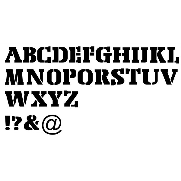 Carta Stencil STENCIL EXPORT