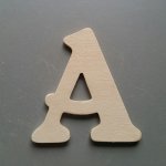 Carta de madeira para pintar modelo BELSHAW