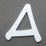 Letra plástica PVC ANIME ACE