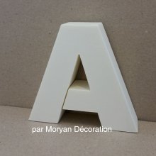 Carta de poliestireno ARIAL PRETO
