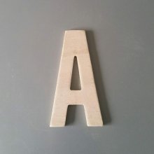 Carta de madeira para pintar modelo BATON