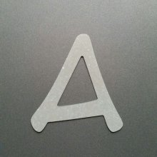 Letra de zinco ANIME ACE