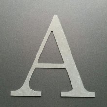 Letra de signo de zinco LOFT