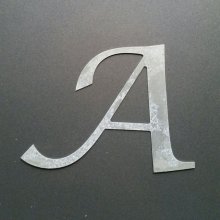 Letra de zinco LUCIDA CALLIGRAPHY