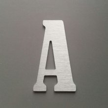 Carta em metal escovado BERNARD CONDENSED