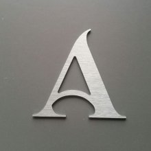 Carta em metal escovado SHANGRI LA