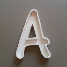 Letra oca em PVC branco AR CENA