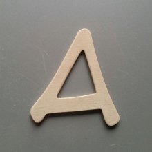 Carta em madeira crua para pintar o modelo ANIME ACE