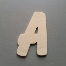 Carta de madeira para pintar modelo BALLOON