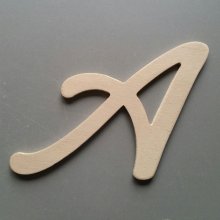 Carta de madeira para pintar o modelo COOL