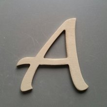 Carta de madeira para pintar modelo DULCE