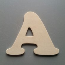 Carta de madeira a ser pintada modelo ZEN
