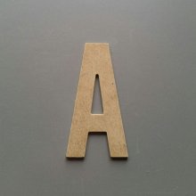 Carta MDF cru para pintar o modelo ALTERNATE GOTHIC
