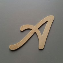 Carta MDF em bruto para pintar modelo LOMBRIZ