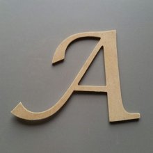 Carta MDF cru para pintar modelo LUCIDA CALLIGRAPHY
