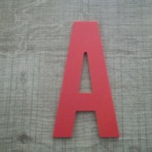 Letra plástica PVC cor BATON