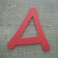 Letra plástica PVC cor ANIME