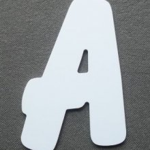 Letra plástica PVC BALÃO